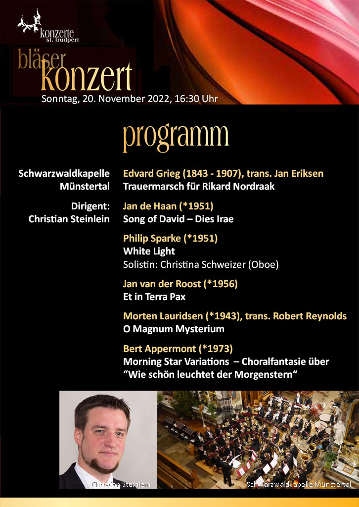 Konzerte St Trudpert Programm