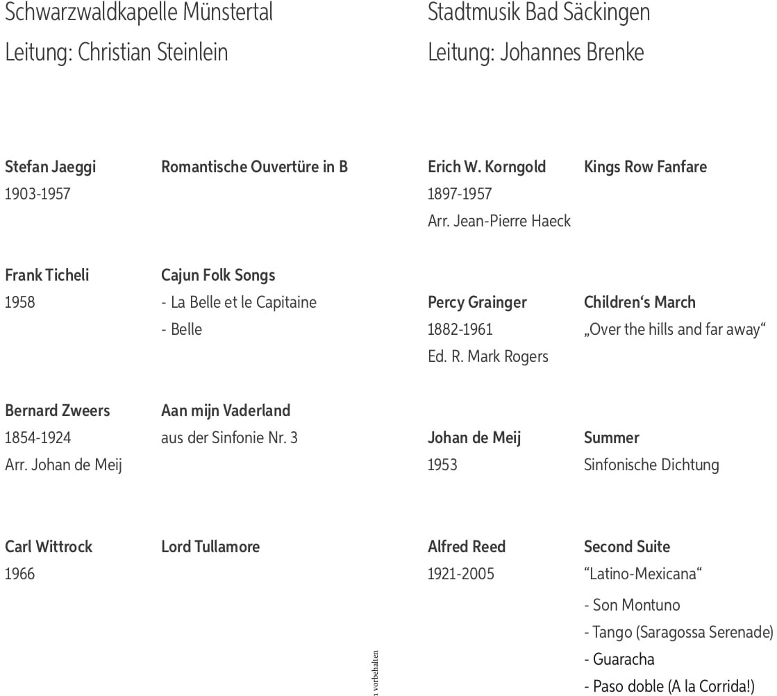 konzertrogramm