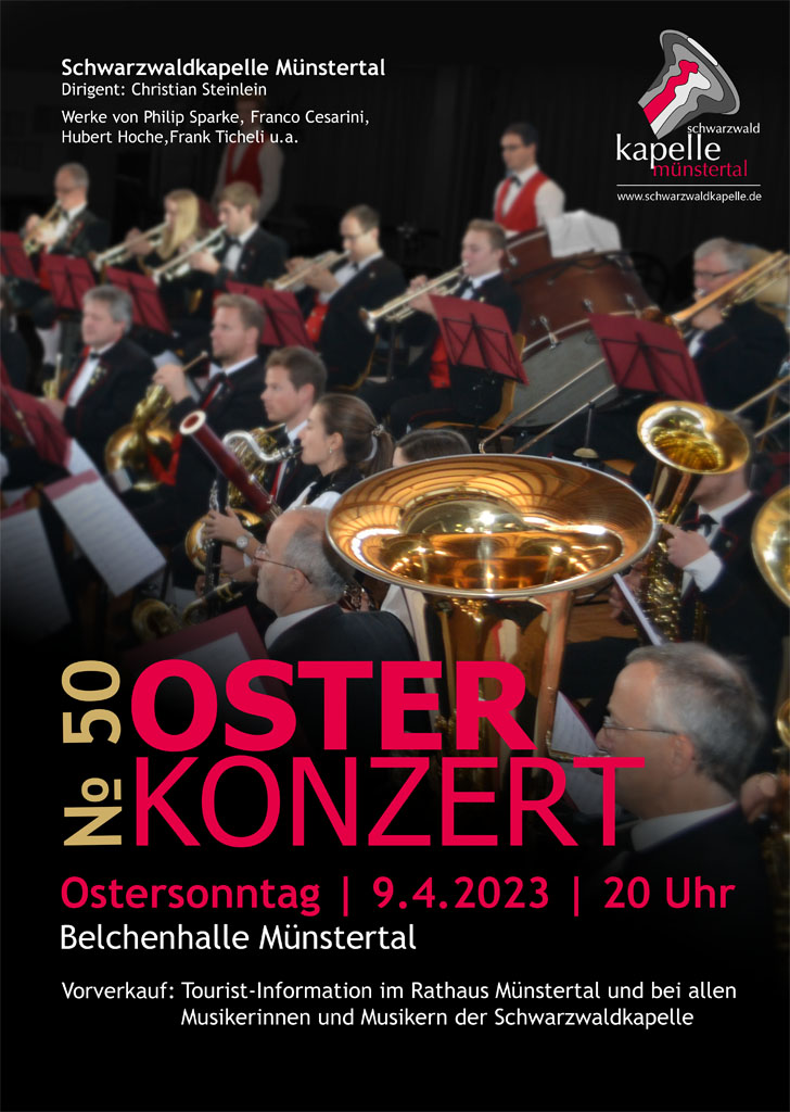 Osterkonzert 2023 Plakat