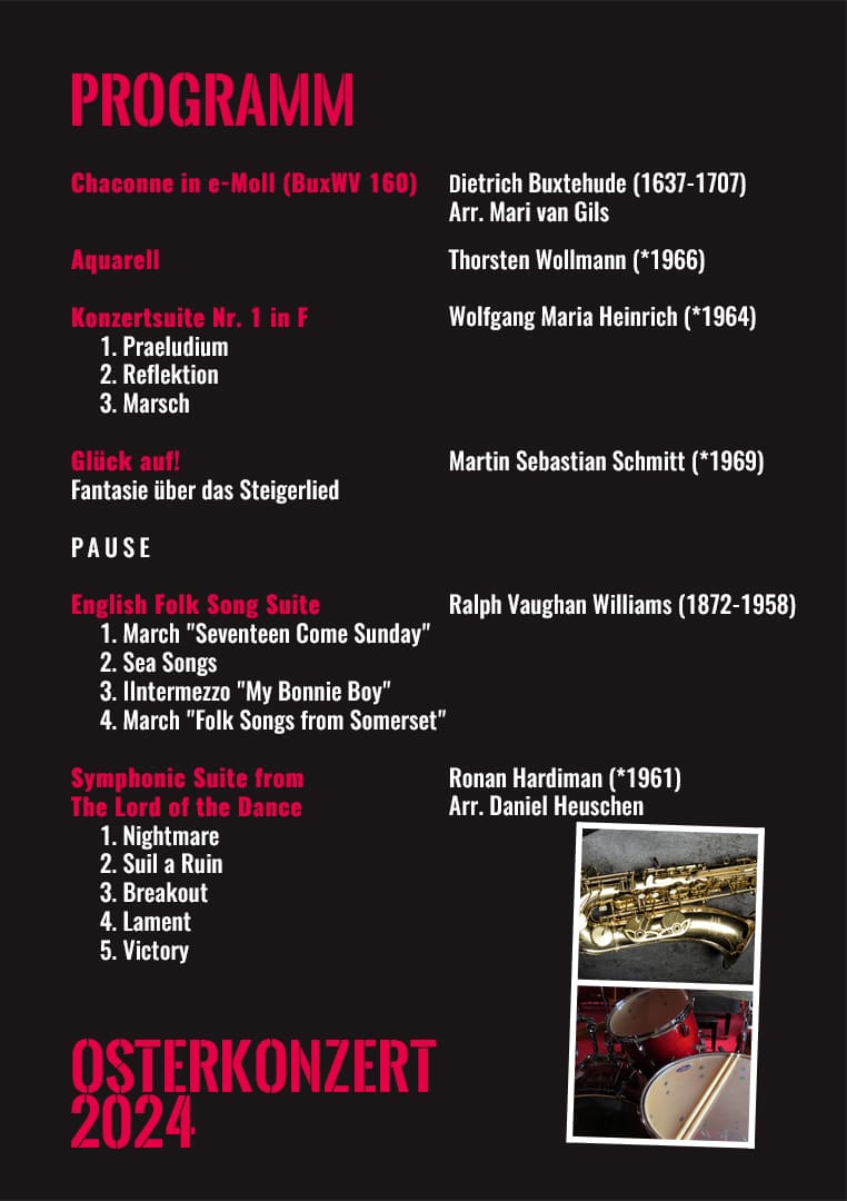 Osterkonzert 2024 Programm